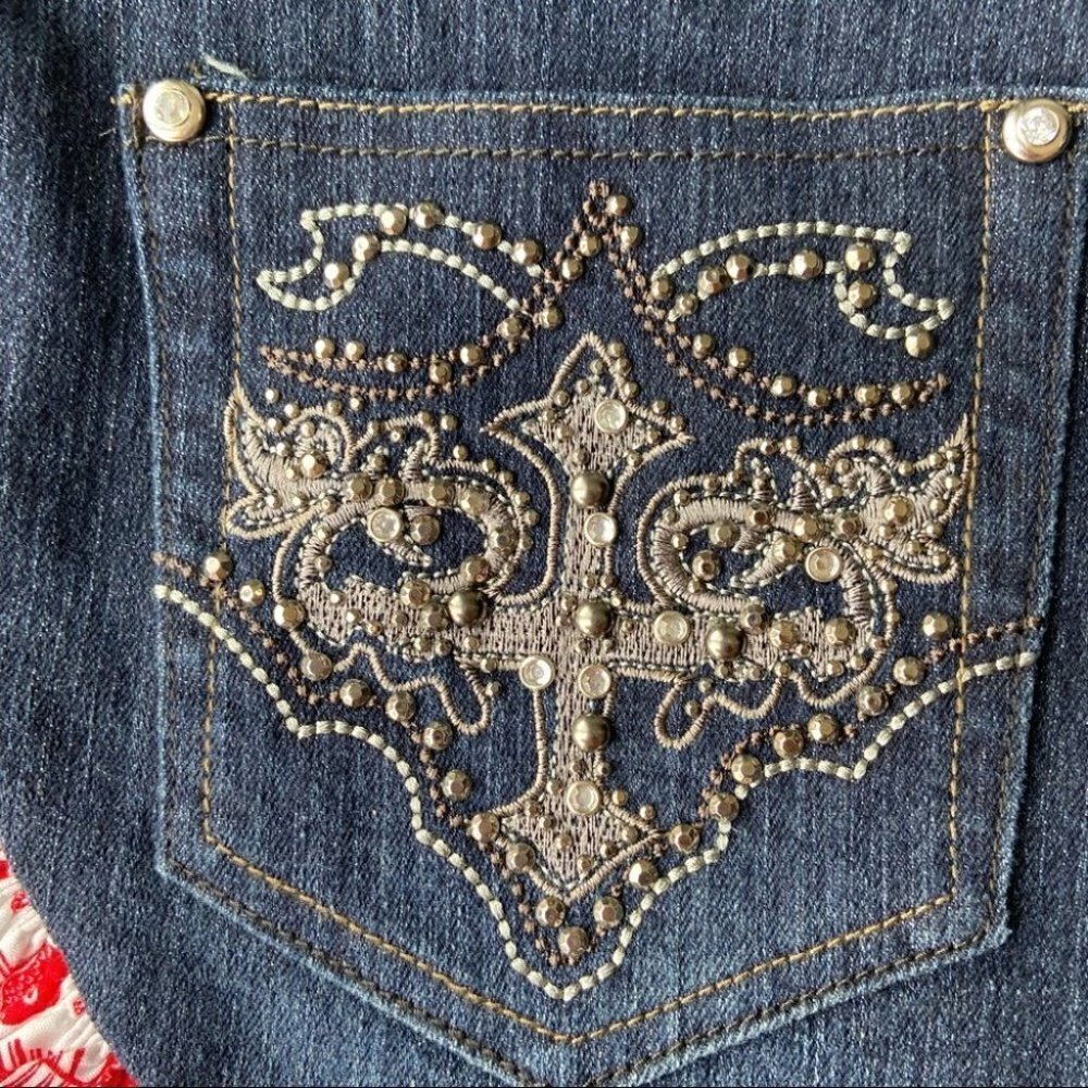 Denim  Apron - Picture 3 of 6